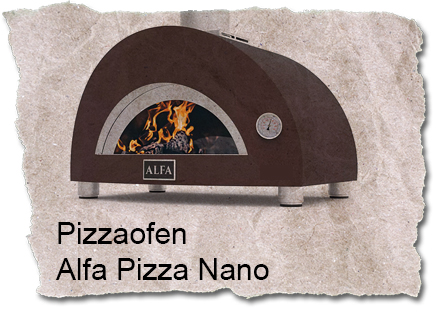 Bild italienischer Pizzaofen Alfa Pizza Nano