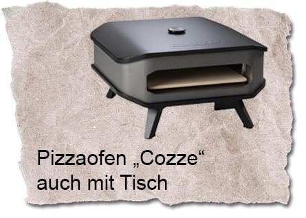 Pizzaofen ideal für den Kleingarten in einer Gartenanlage