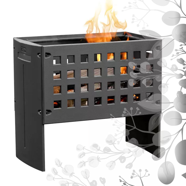 weiterführendes Produktbild Terrassenofen Leda Feuerbox