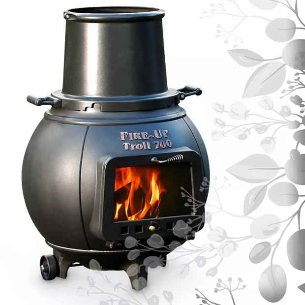 weiterführendes Produktbild Terrassenofen Leda Troll