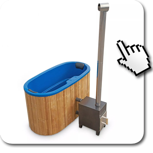 weiterführendes Produktbild Badefass mit Kunststoffeinsatz